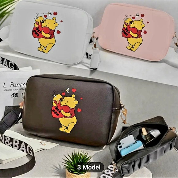 Diney winnie the  pooh Crossbody Bags - Picture 7 of 13
